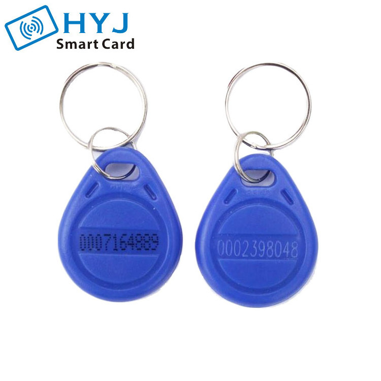 Waterproof ABS Key Tag TK4100 Proximity RFID 125KHz Keyfobs with Laser Code