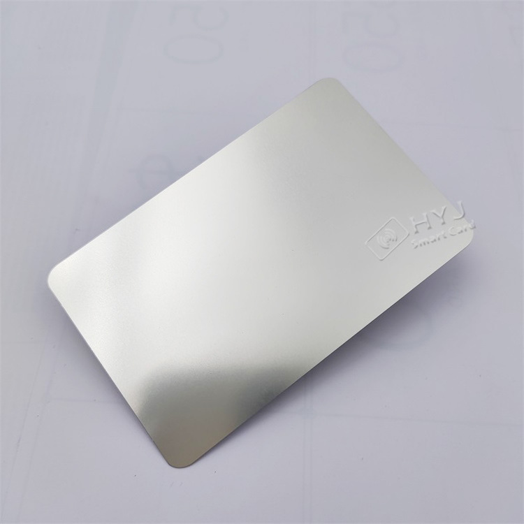 Blank metal business card blank stainless steel metal card for engrave laser marking