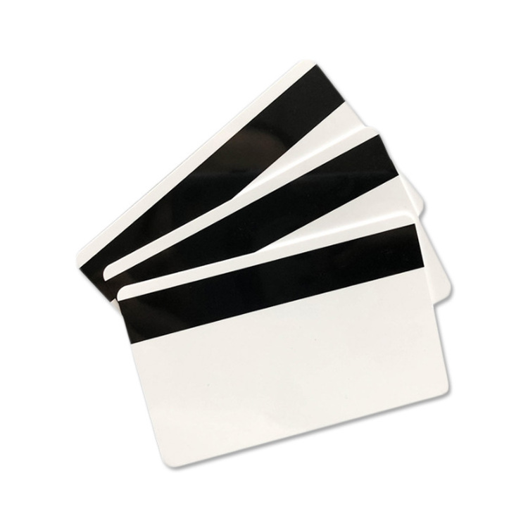 0.76mm cr80  PVC Hico/loco Magnetic Strip card printable Blank Cards Printing