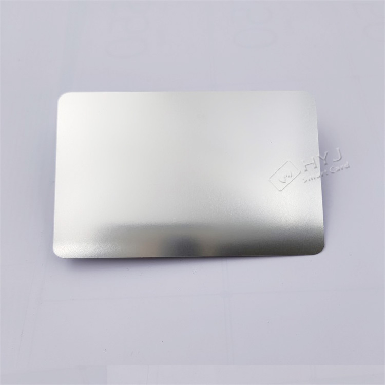 Blank metal business card blank stainless steel metal card for engrave laser marking