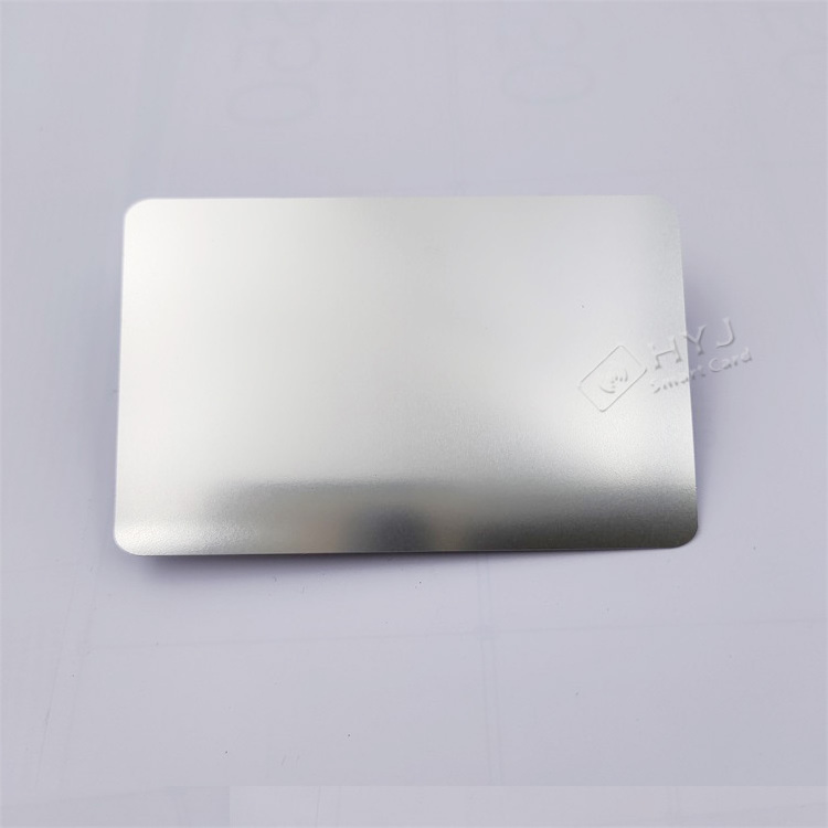 Blank metal business card blank stainless steel metal card for engrave laser marking