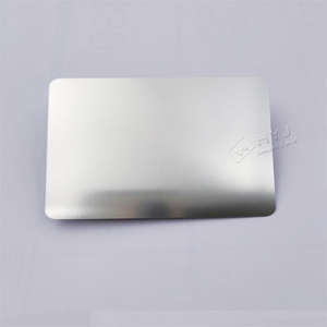 Blank metal business card blank stainless steel metal card for engrave laser marking