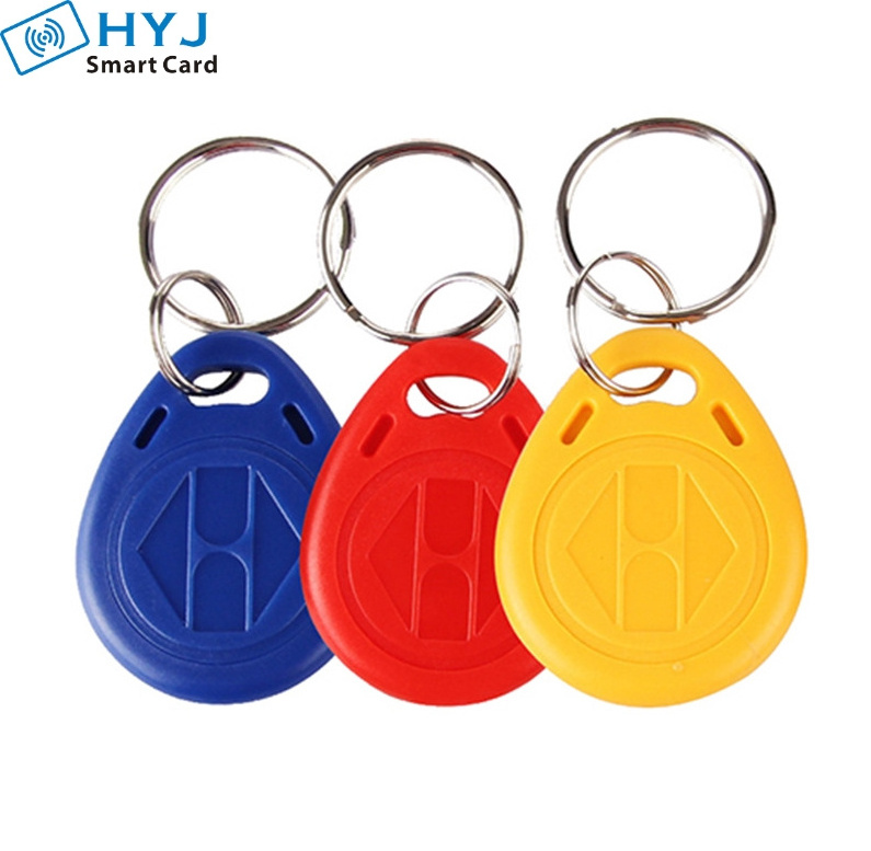 Waterproof ABS Key Tag TK4100 Proximity RFID 125KHz Keyfobs with Laser Code