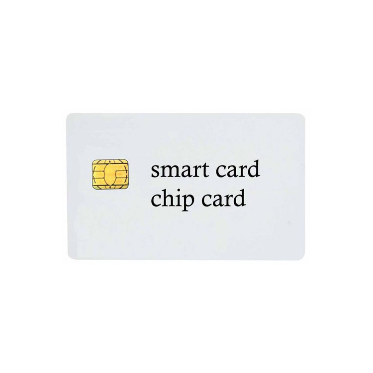 Credit Card Size Contact IC Smart Card FM4442/FM4428 Chip White Blank PVC Smart Card