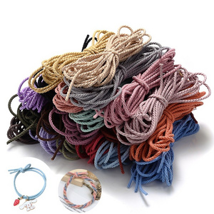 2.5mm Colorful Handmade Nylon Thread Elastic Beading Cord For Diy Headbands Hair Head Rope Making Material