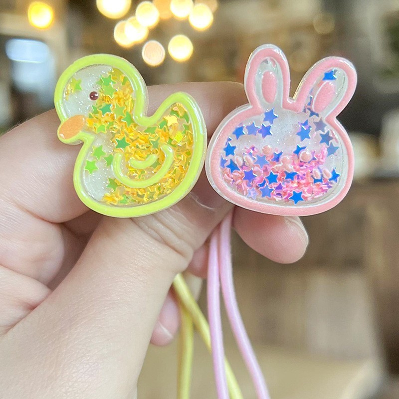 kids hair ball ponytail holders little girl ball bubble ponytail holder ponytail holder for kid barrette ball