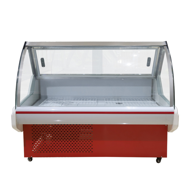 High Quality-Supermarket Commercial Refrigerated Deli and Meat Display Cases