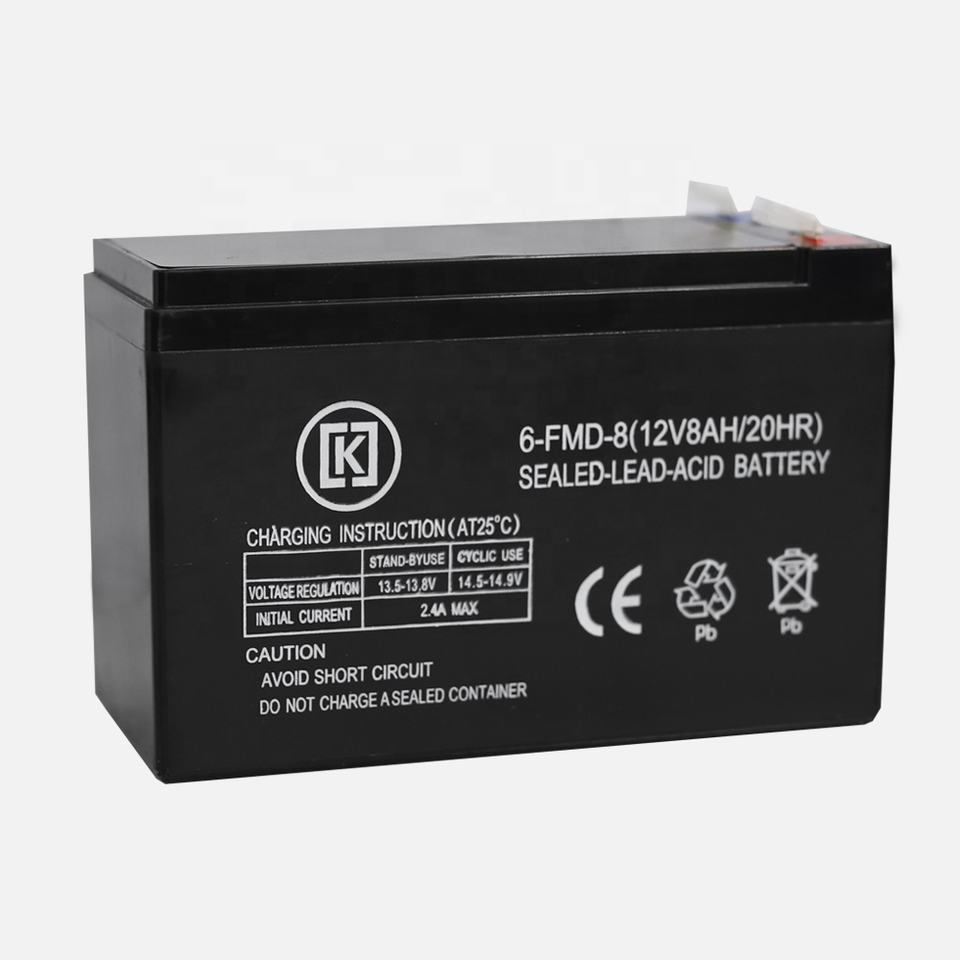 Agm Deep Cycle Ups Battery 12V Rechargeable 12v 7ah 12v 8ah 12v 12ah 20ah 65ah 100ah 250ah Sealed Lead Acid Batteries Battery