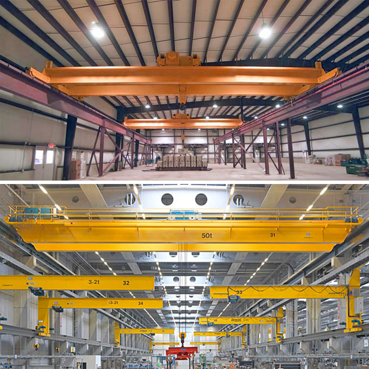 european double girder overhead bridge crane price