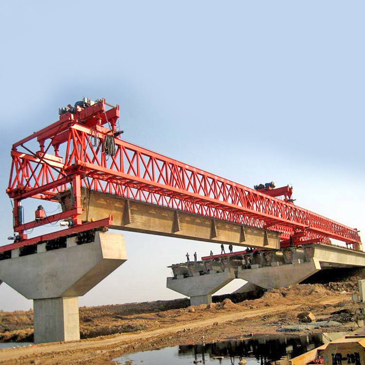 Segment assembly bridge erection launching gantry crane