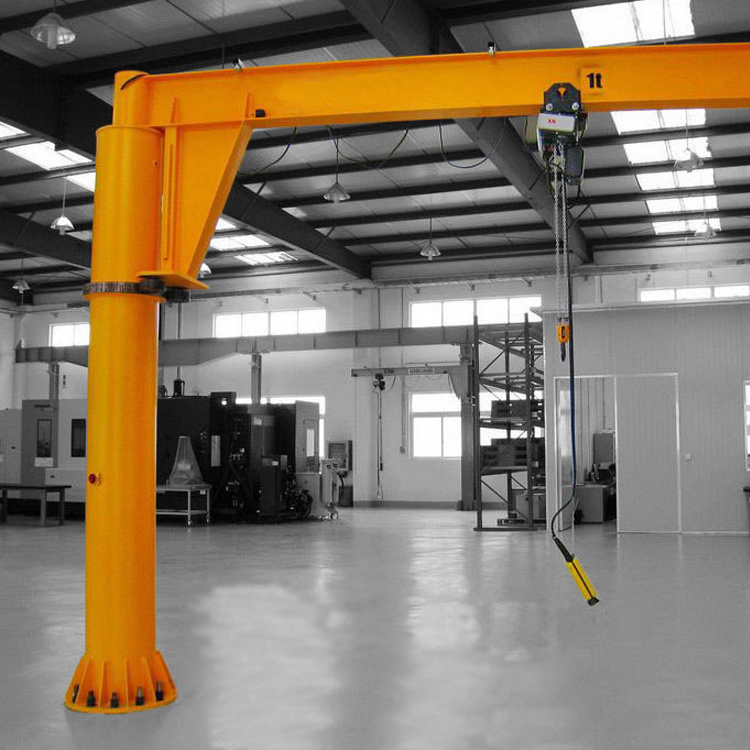 Top selling electric hoist 10 ton jib crane with cantilever swinging arm