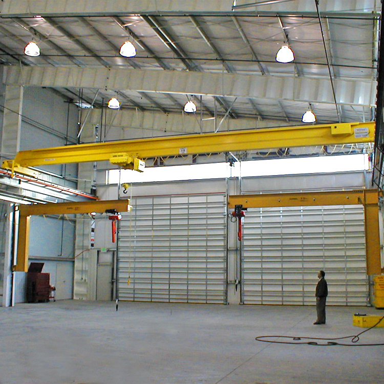 warehouse remote control 3 ton high duty european single beam overhead crane