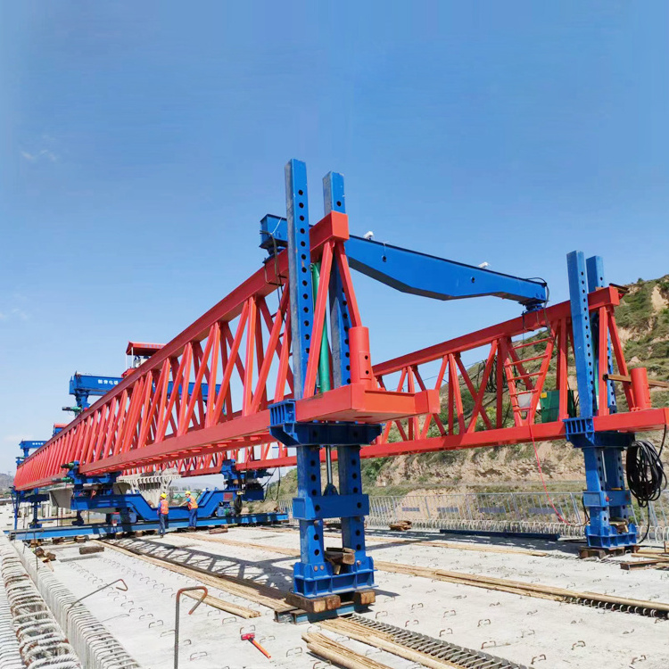 High quality 150 ton truss type double girder segment launching gantry crane