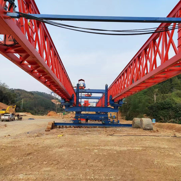 High lifting grade 50 ton double girder segment launching gantry crane