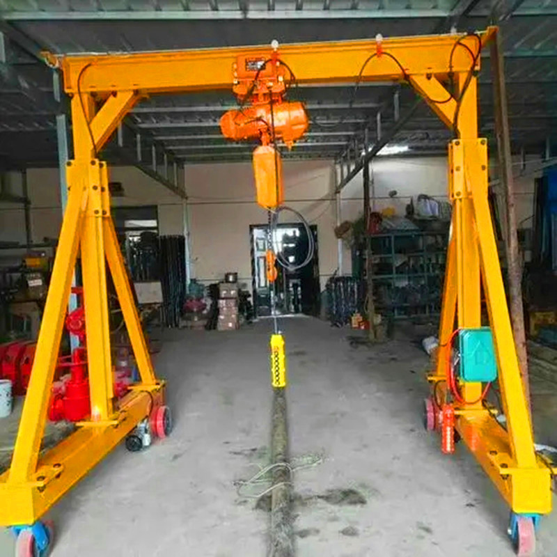 Superior production 5 ton frame girder traveling gantry crane for sale