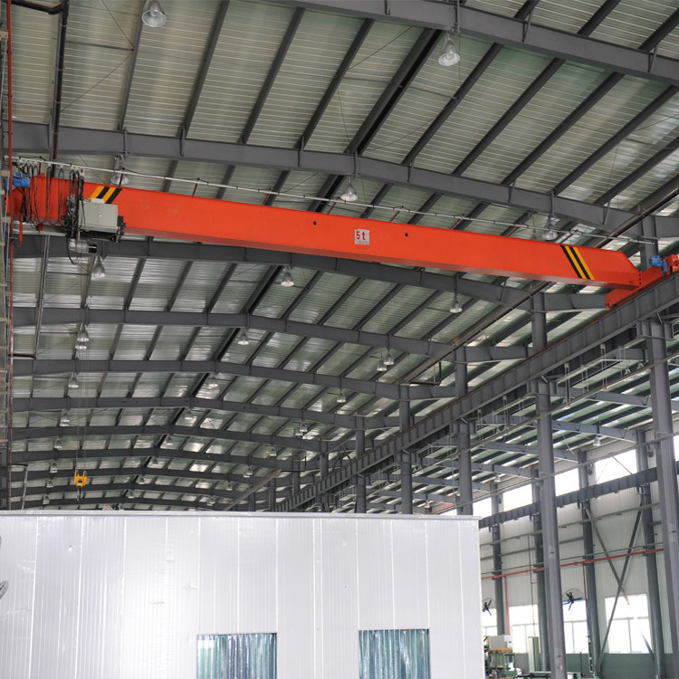 good quality bridge crane with 8 ton hoist traveling on rail