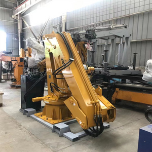 Heavy capacity new 1.5 ton marine use knuckle crane with good discount