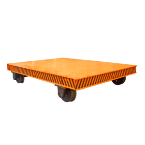 Battery Operated Steerable Motorized 5 Ton Material Industrial Transfer Cart