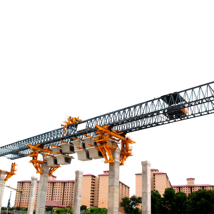 High lifting grade 50 ton double girder segment launching gantry crane