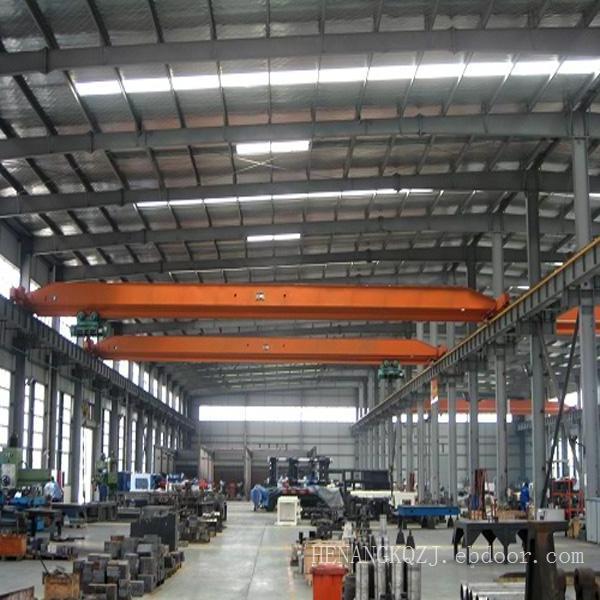 Workshop light duty single girder electric 2 ton overhead bridge crane