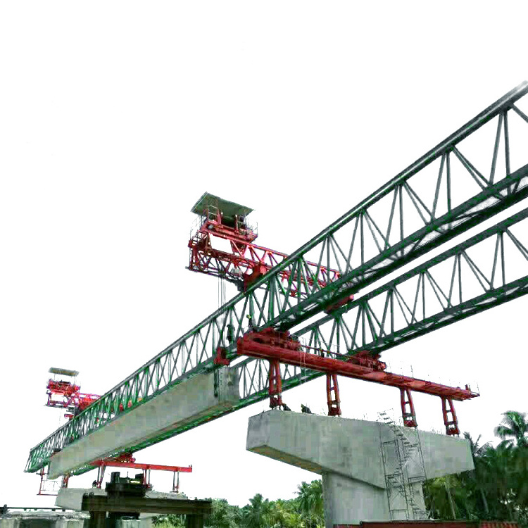 High quality 150 ton truss type double girder segment launching gantry crane