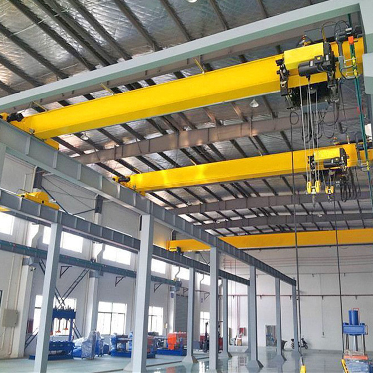 warehouse remote control 3 ton high duty european single beam overhead crane