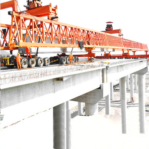 Segment assembly bridge erection launching gantry crane