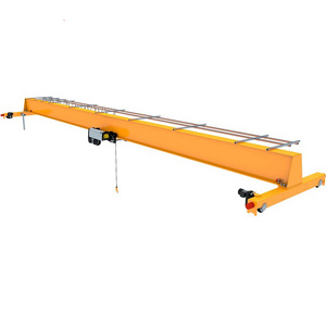 warehouse remote control 3 ton high duty european single beam overhead crane