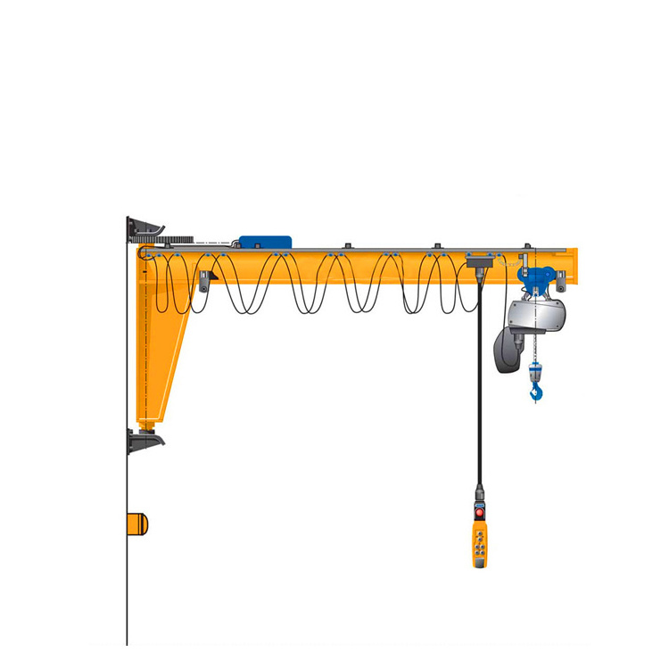 High standard electric new design 2 ton Wall Mounted Jib Crane