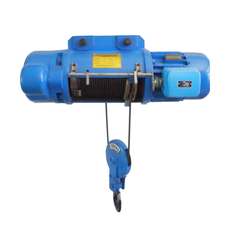 Good standard wire rope electric hoist 5 ton single girder manufacturing