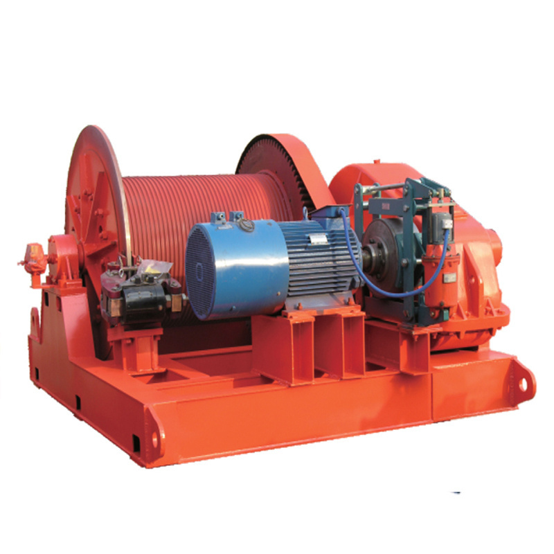 Advanced design motor driven remote control 3 ton winch for pulling wood