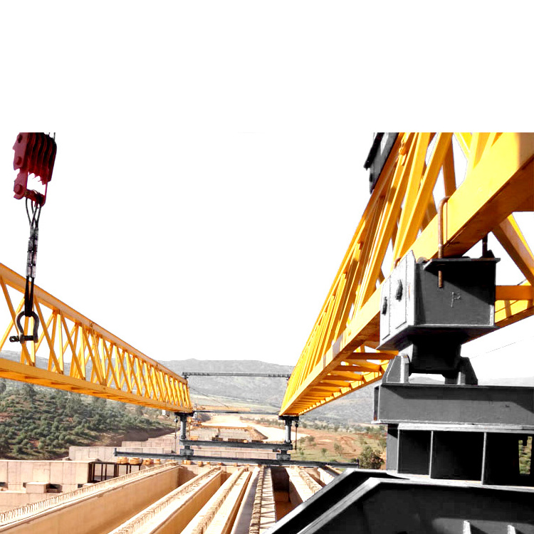 High quality 150 ton truss type double girder segment launching gantry crane