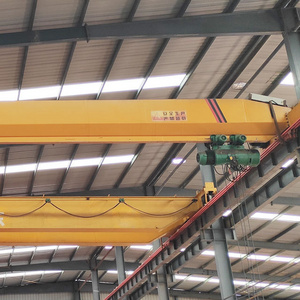 Industrial lifting 20 ton single girder overhead crane with electric hoist