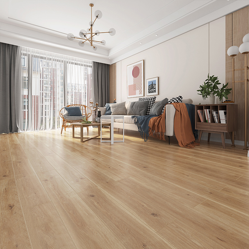 Wear Resistance Anti-skid High Gloss MDF Surface AC5 Laminaled Flooring For Home Decoration