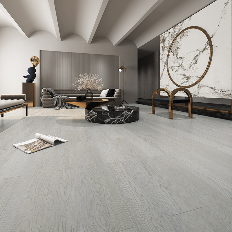 Wear Resistance Anti-skid High Gloss MDF Surface AC5 Laminaled Flooring For Home Decoration