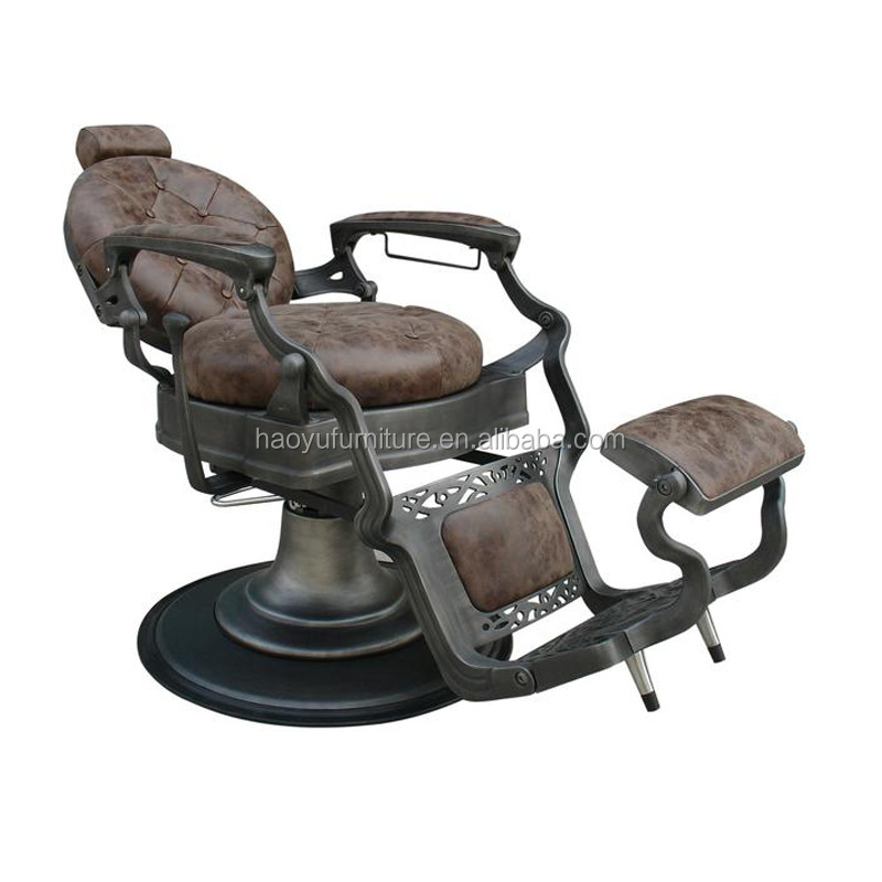 durable aluminum classic retro barber chair