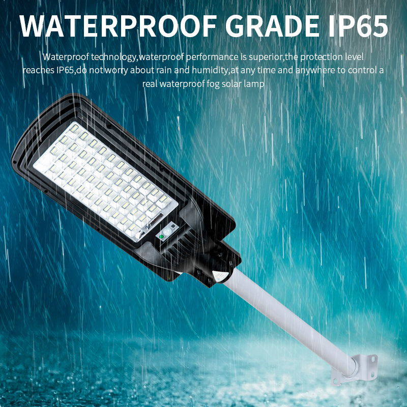 High Power Outdoor Waterproof ip65 SMD  100w  200w  Motion sensor  Waterproof portable solar led light