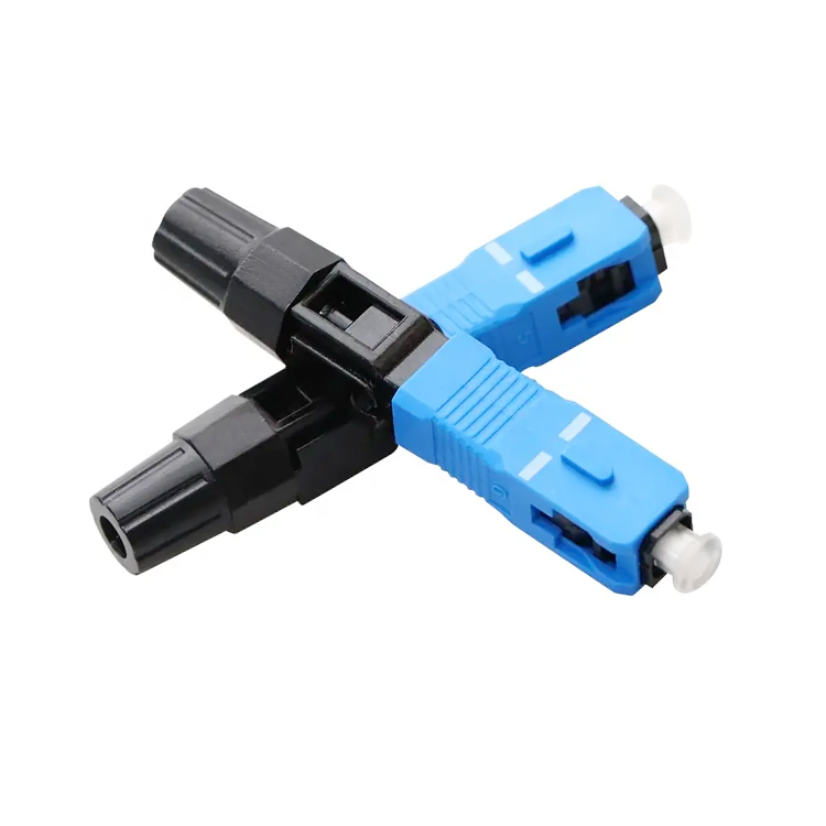 FTTH Fast Connector Single Mode Fiber Optic SC UPC SC APC Fast Assembly Connector