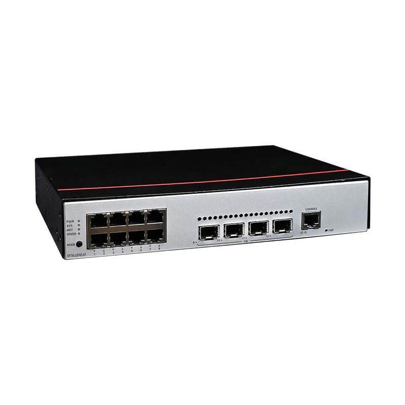 Hua Wei Original New S5735 series 8 Port Gigabit Ethernet Switch S5735-L8T4S-A1 in stock