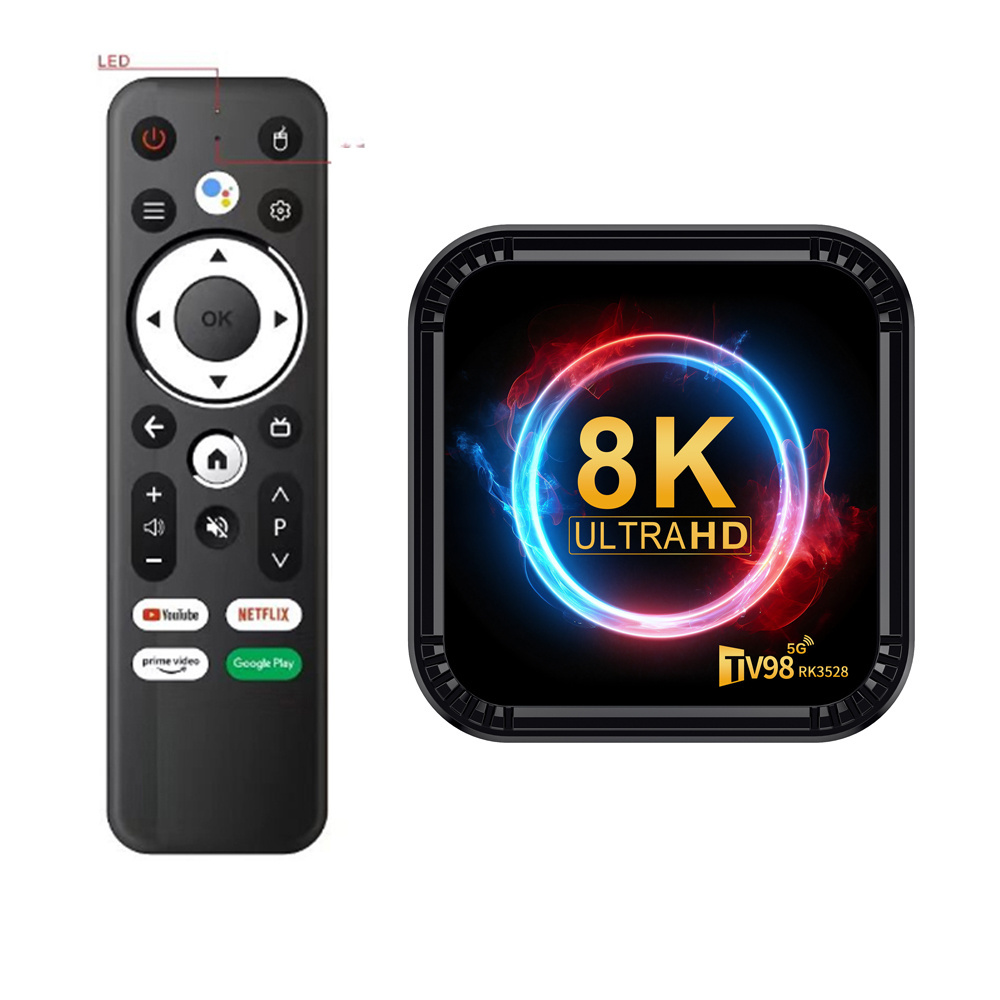 8K 4K OTT IPTV M3U Best TV98 RK3528 android 13 set top box uhd-ott.xyz For Smart TV Android Box