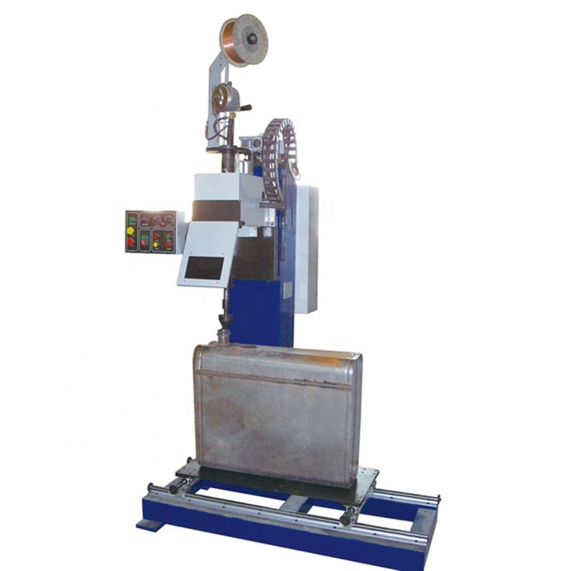 CNC automatic mig weld aluminum fuel tank fuel tank head welding machine circular seam welding machine