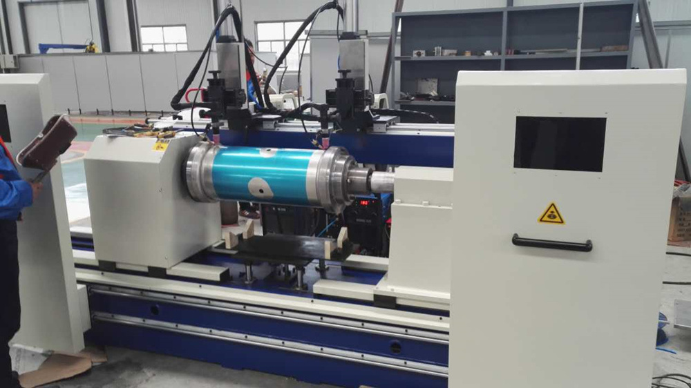 Automatic Water Tank Circumferential Air Compressor Gas Cylinder Girth Weld  Circular Seam Welding Machine