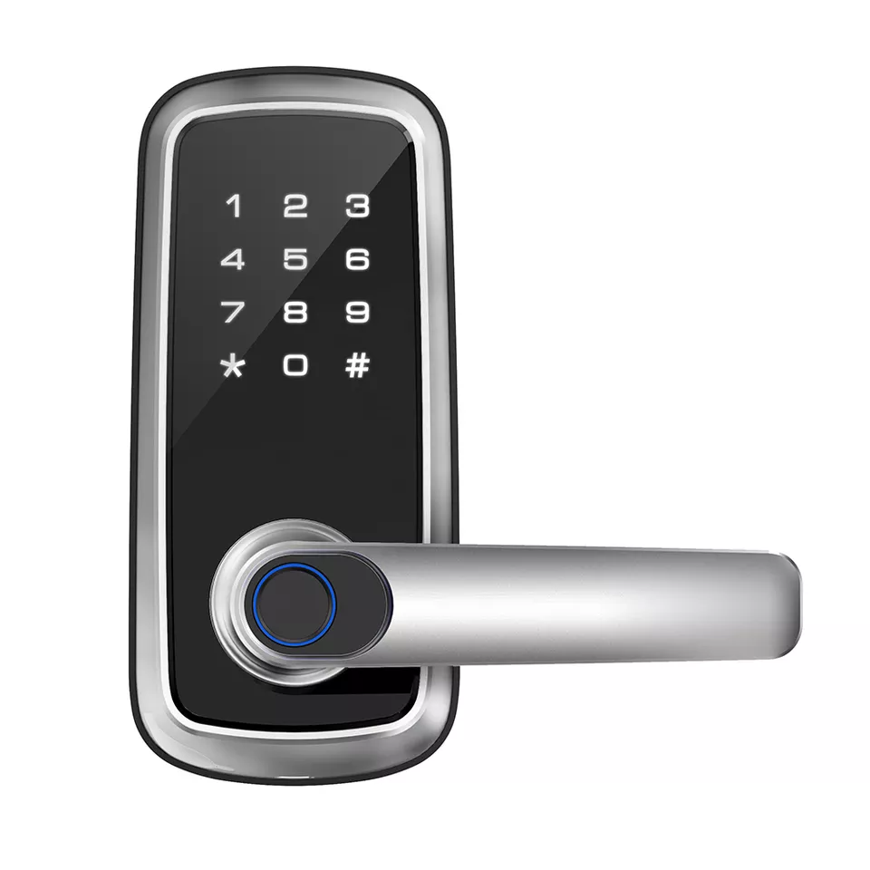 digital fingerprint deadbolt handle smart door lock smart lock keyless entry deadbolt gate door smart lock APP