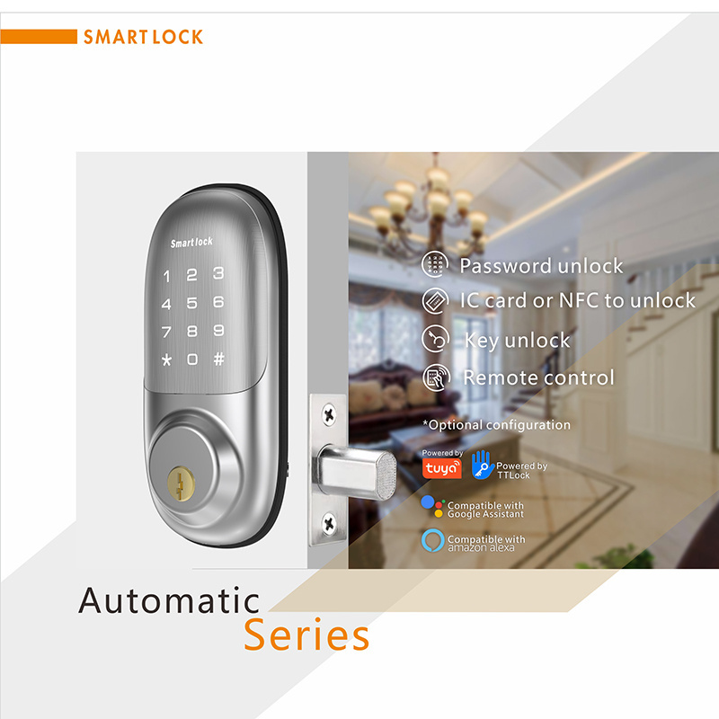 Wholesale Security Deadbolt Locks Keypad Digital Front Lock Electronic Smart Door Lock