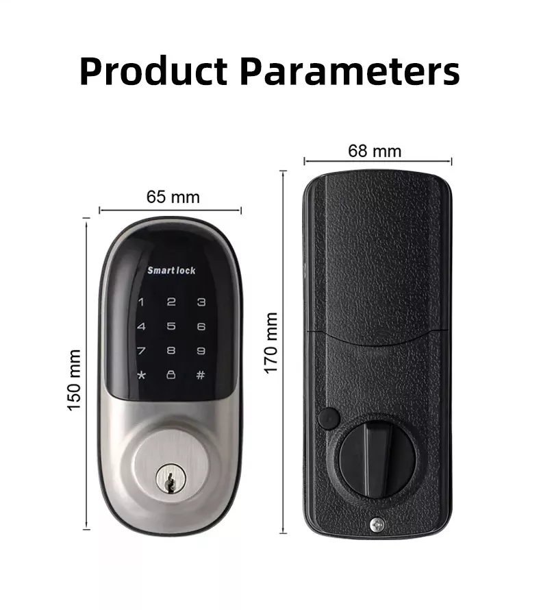 Wholesale Security Deadbolt Locks Keypad Digital Front Lock Electronic Smart Door Lock