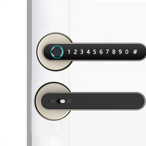 Indoor wooden door office room bedroom Fingerprint Digital Password Keyless Apartment Home Room Lock APP Smart Door Lock