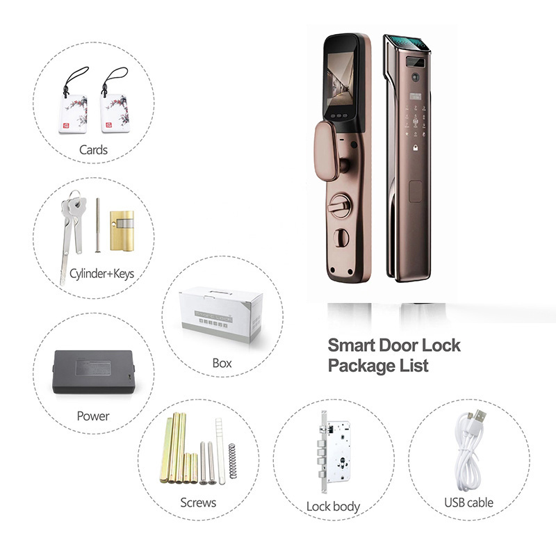 Hyundai Usmartgo Biometric Lock Rfid Ic Card App Combination Security Door Locks For Home Smart Digital Fingerprint Lock