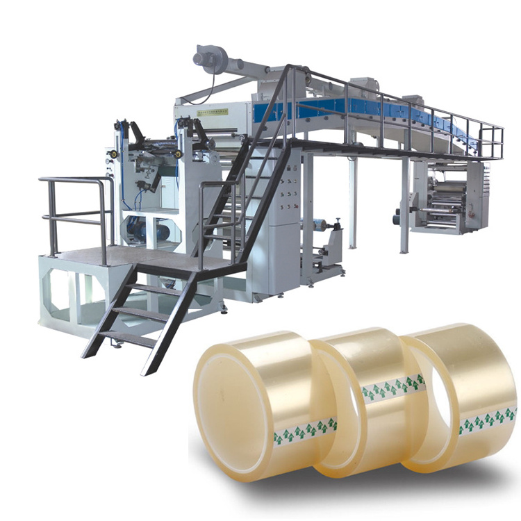 China full complete set BOPP adhesive tape coating machine