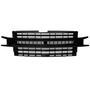 Factory Price Black Front Bumper Upper Mesh Grill For Chevrolet Silverado 2019-2021 8412 8450