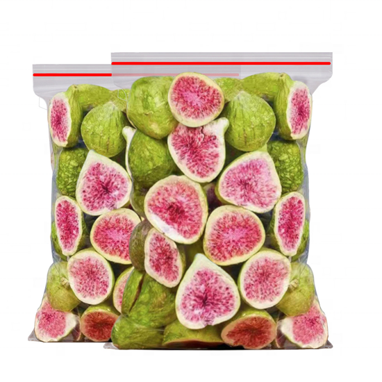 Low MOQ Snack Freeze Dried In Stock Figs Fruit Pieces And Diced Freeze Dried Figs